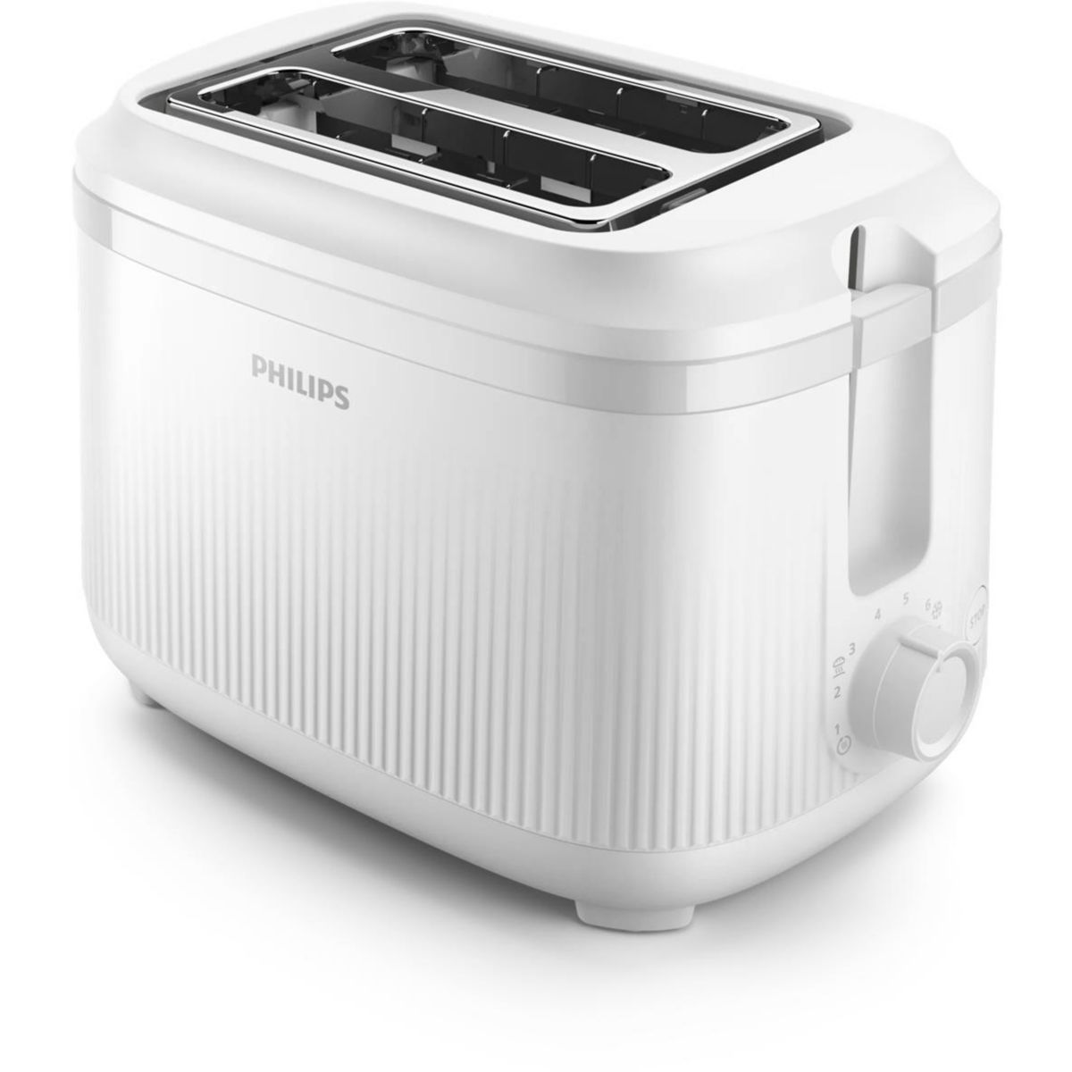 Grille-pain HD2511/00 Toaster blanc Série 3000, 2 fentes, 900W couleur unique, PHILIPS