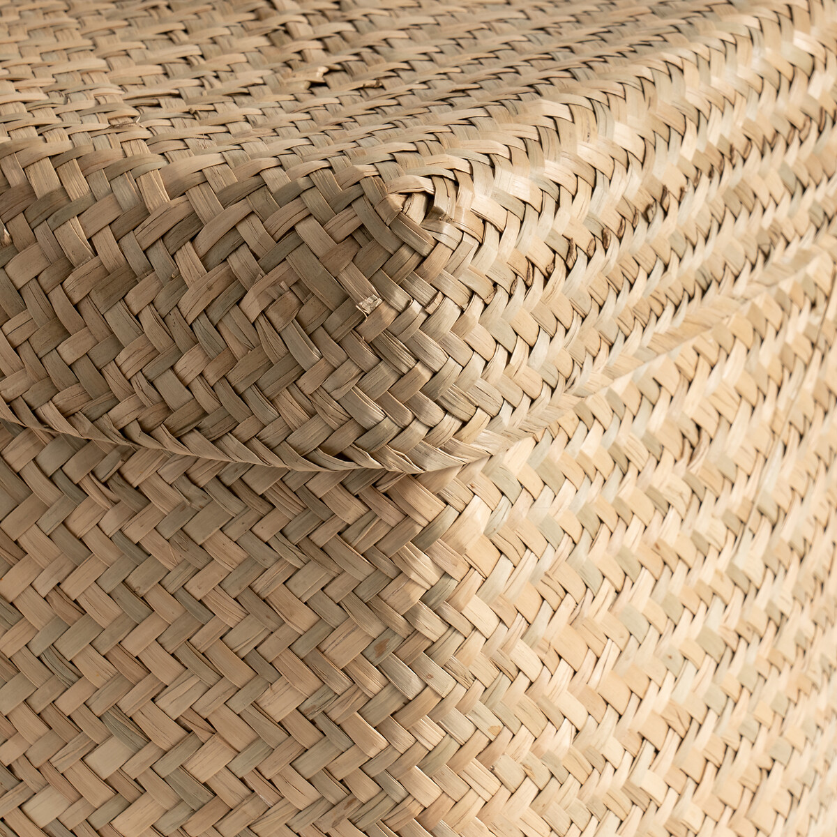Panier avec couvercle, Kotak naturel, LA REDOUTE INTERIEURS