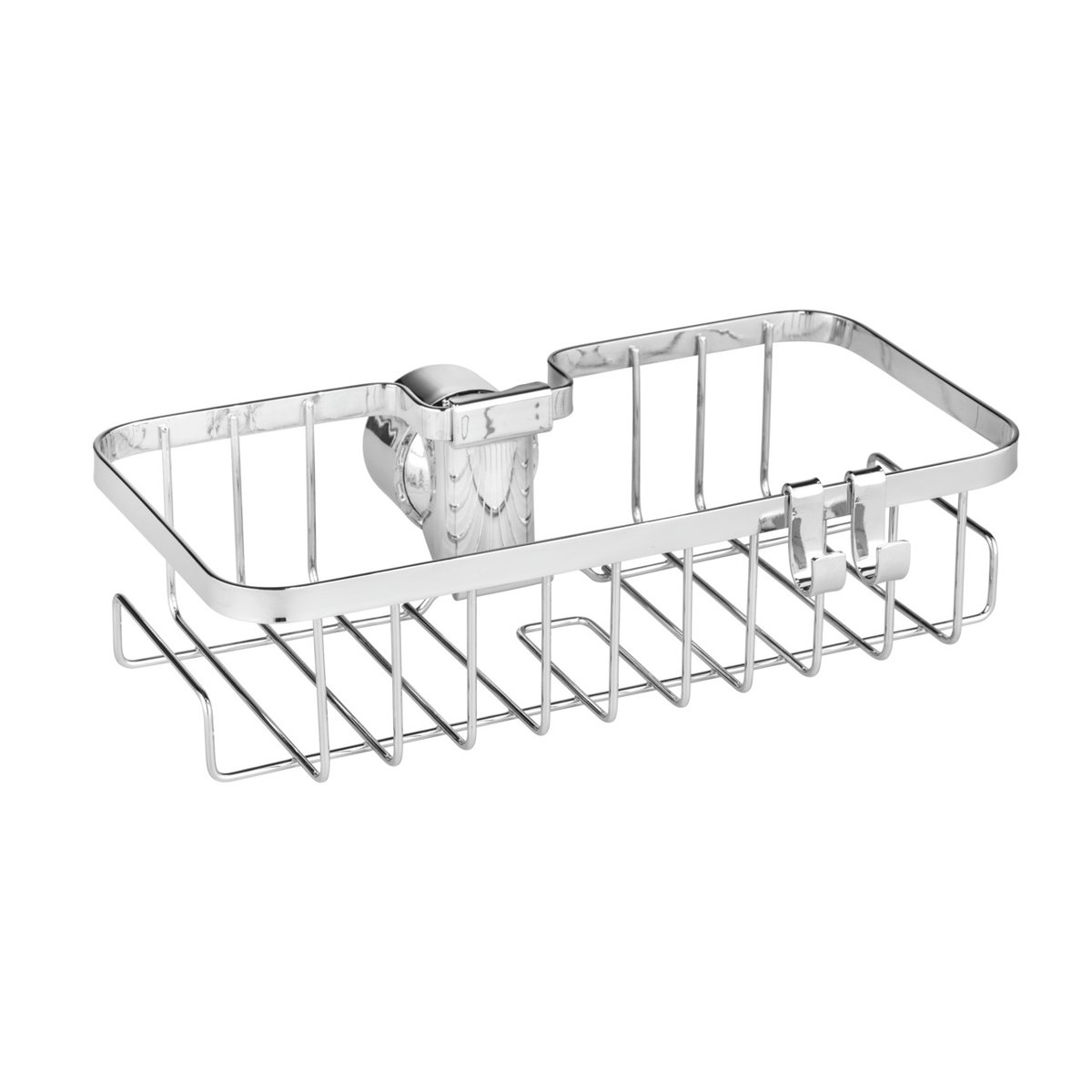 Panier étagère pour barre de douche FLORESTA chromé, WENKO