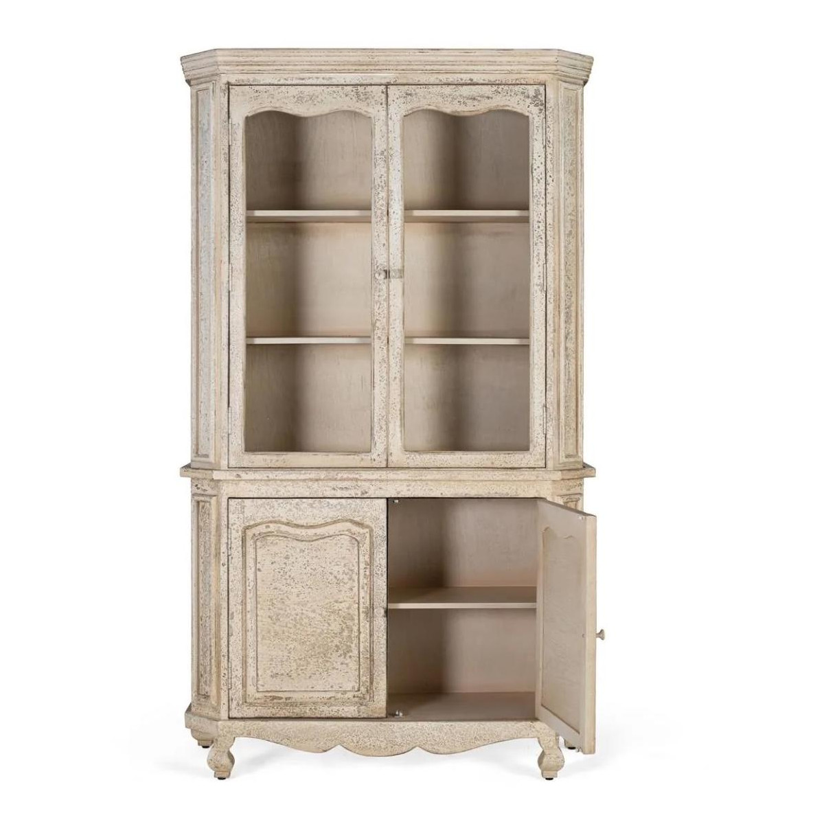 Vaisselier beige, DECORATION D’AUTREFOIS