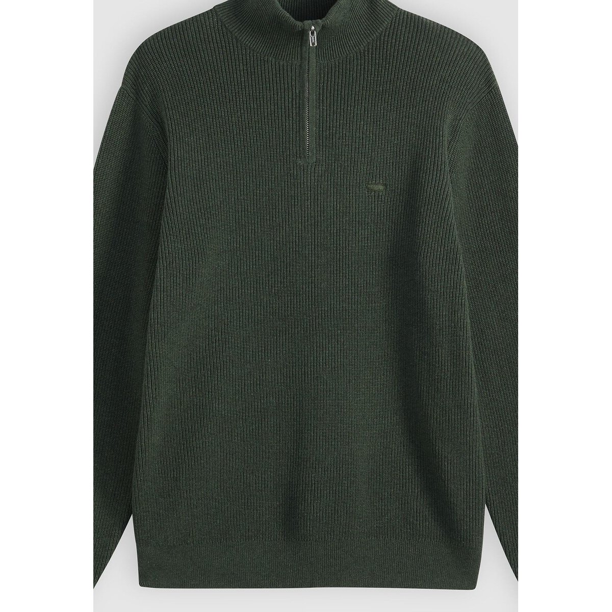 Pull à col montant zippé vert foncé, LEVI'S