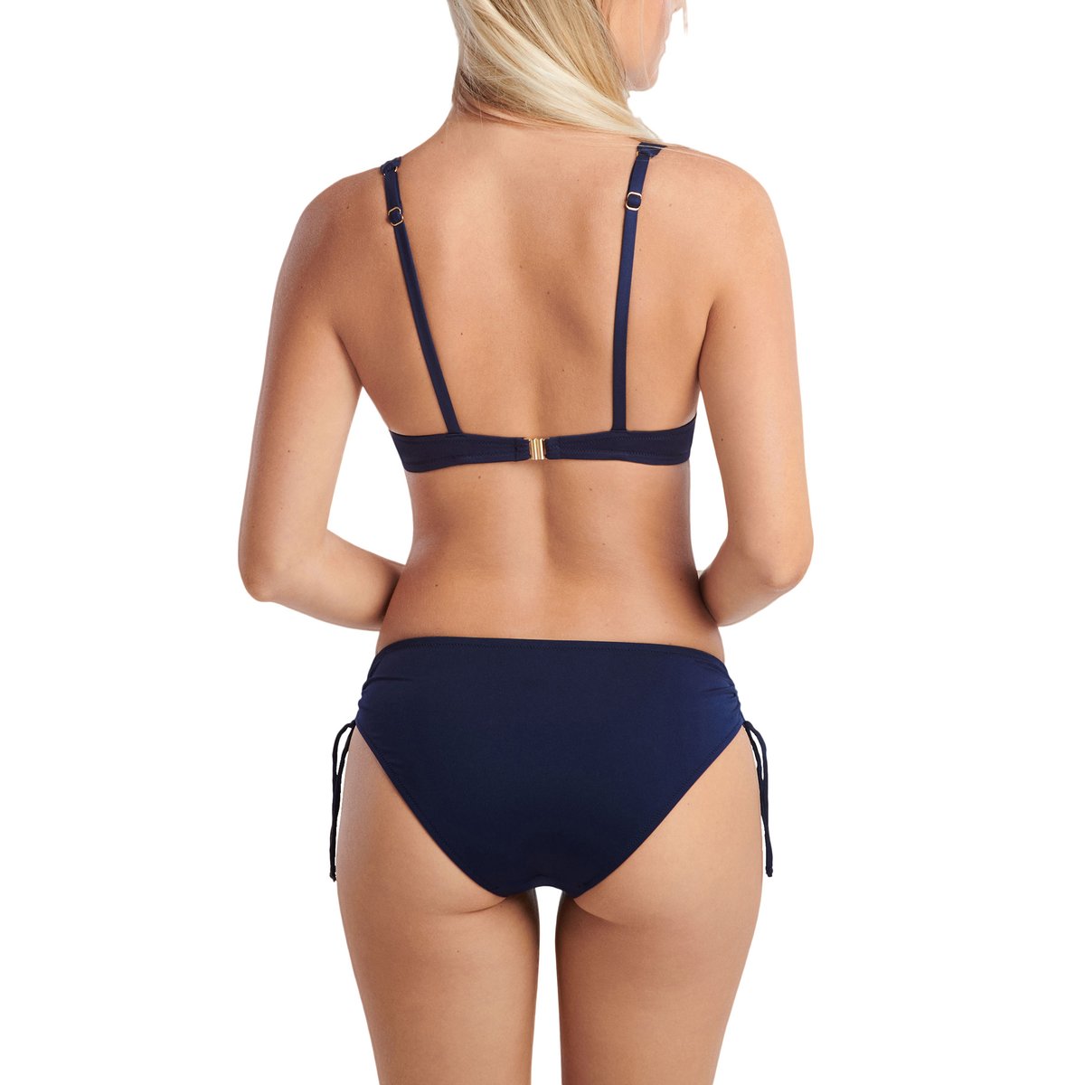 Haut maillot de bain armaturé Okinawa bleu, LISCA