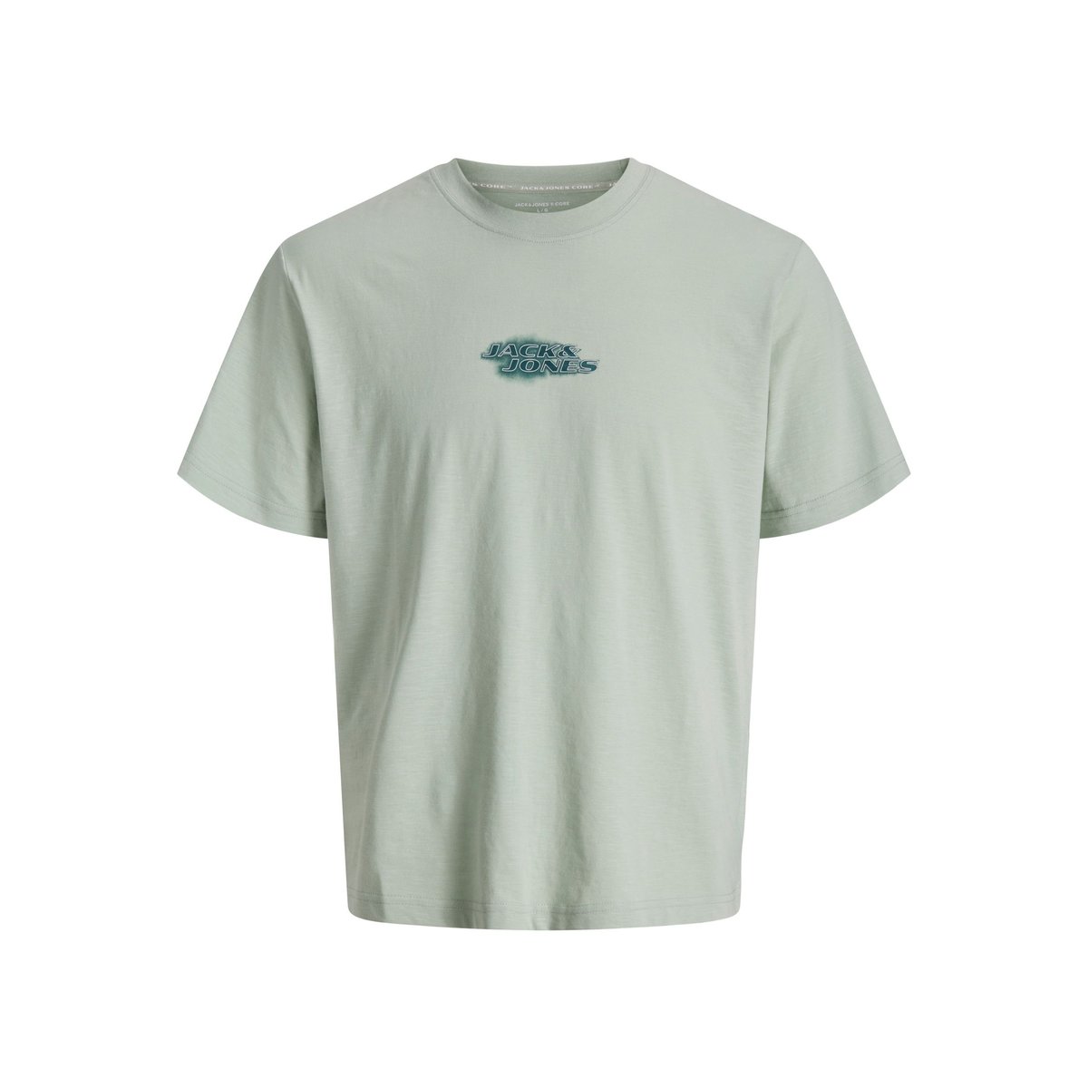 T-Shirt aqua gray, JACK & JONES
