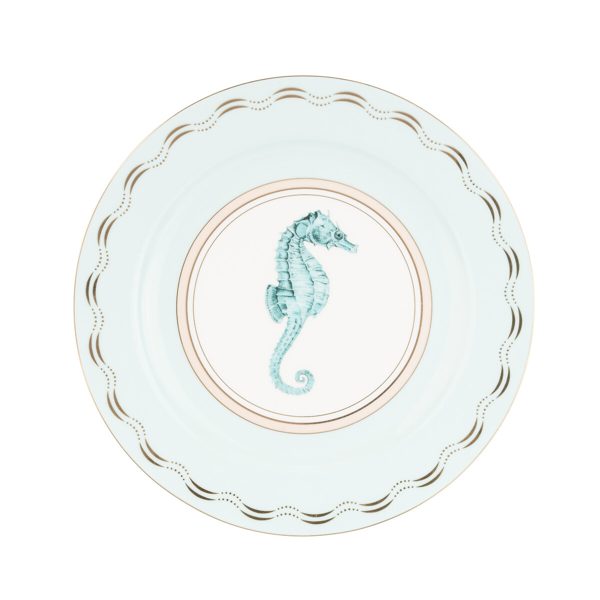 Set of 4 "Under the Sea" Dinner Plates multi-coloured, YVONNE ELLEN