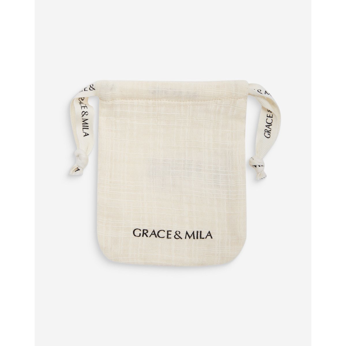 Set de chouchous en coton ecru Wilkins ecru, GRACE & MILA