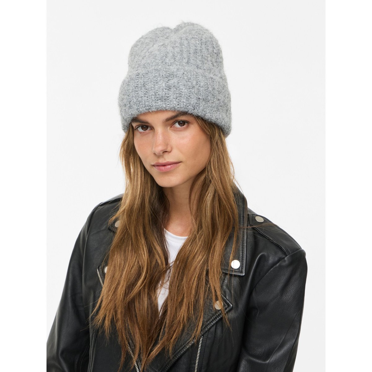 Bonnet gris - light grey melange1, VILA