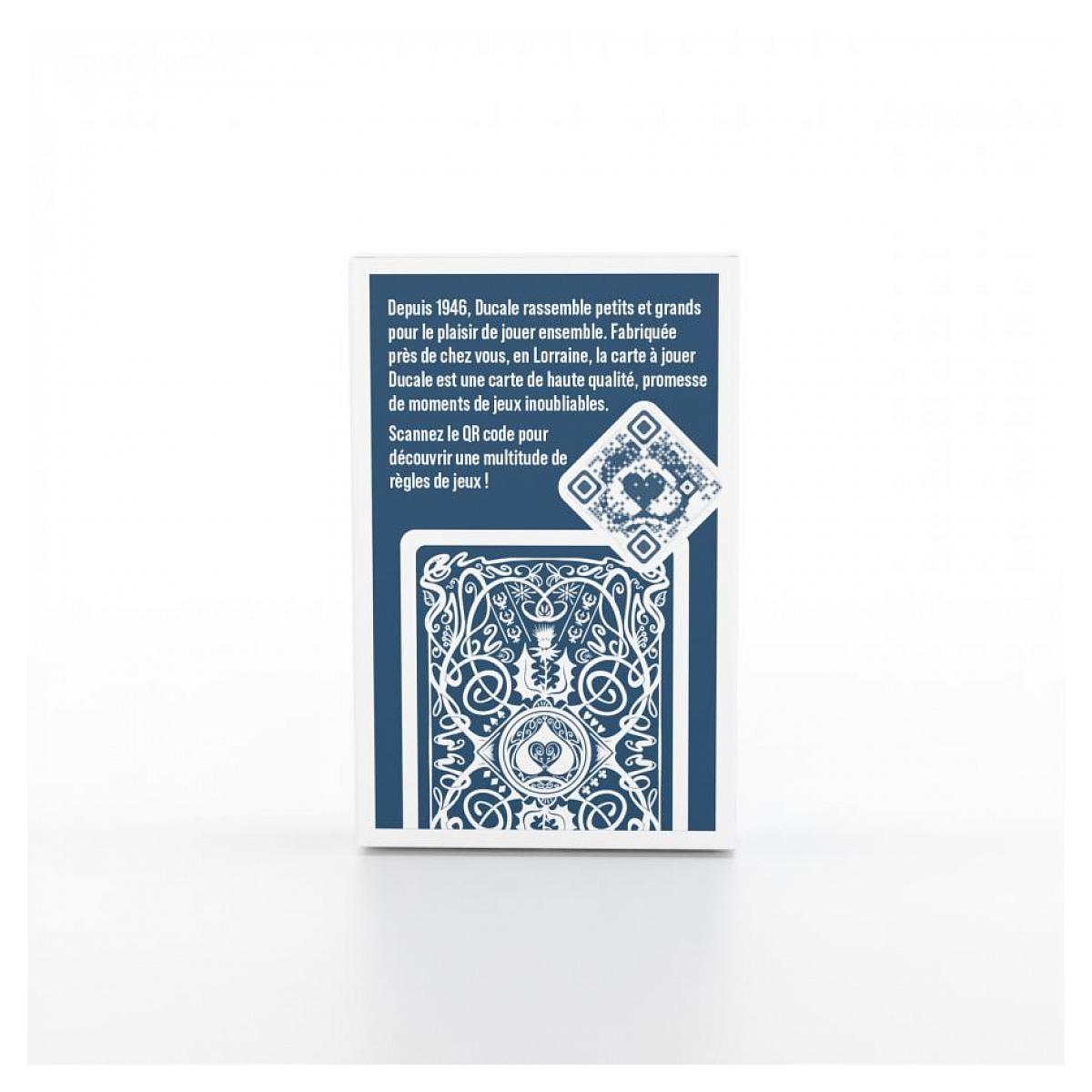 Ducale origine 54 cartes ec couleur unique, CARTAMUNDI