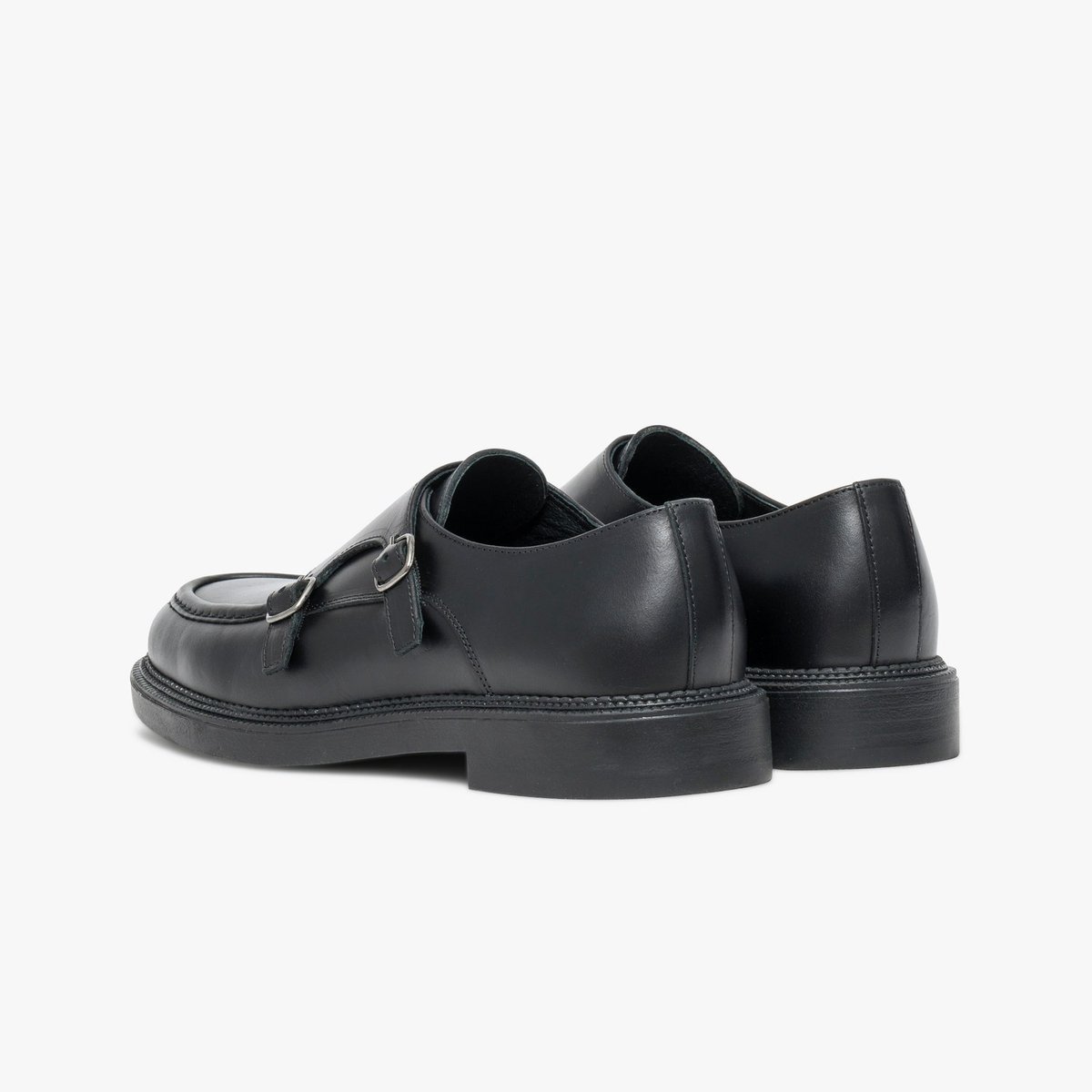Derby en cuir ALEC noir, BOCAGE