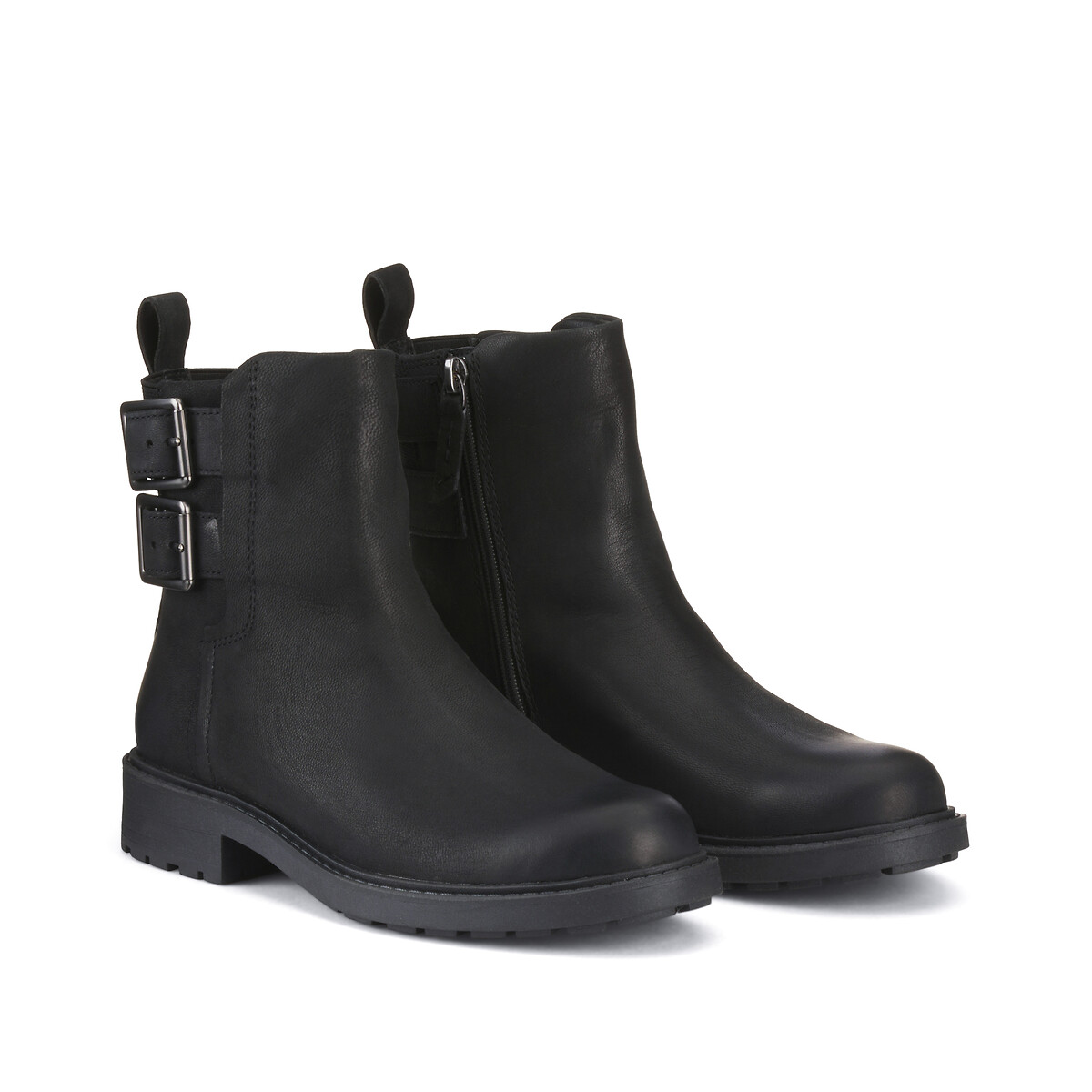 Orinoco2 Bay Ankle Boots in Leather black, CLARKS