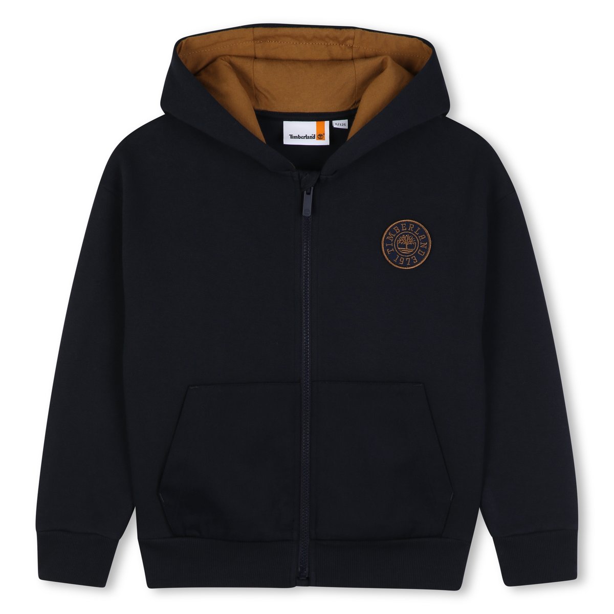 Cardigan à capuche bleu cargo, TIMBERLAND