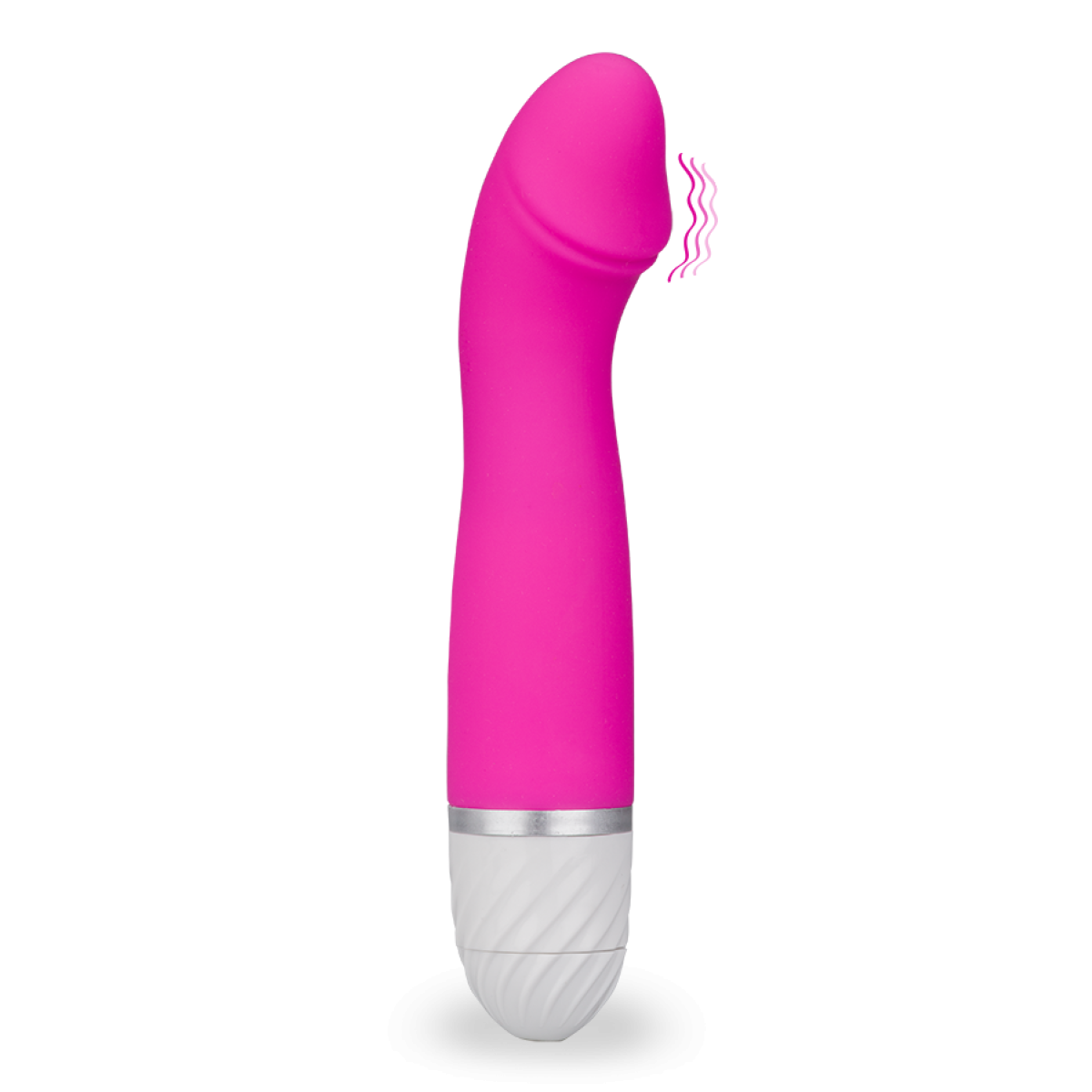Vibromasseur puissant incurvé G spot multi-vitesses rose, LOVE AND VIBES