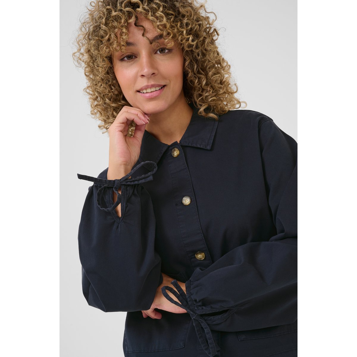 Jacket bleu navy blazer, CREAM