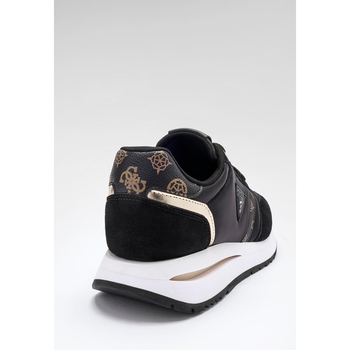 Baskets De Running Avec Insert Laminé Eagar marron multi, GUESS