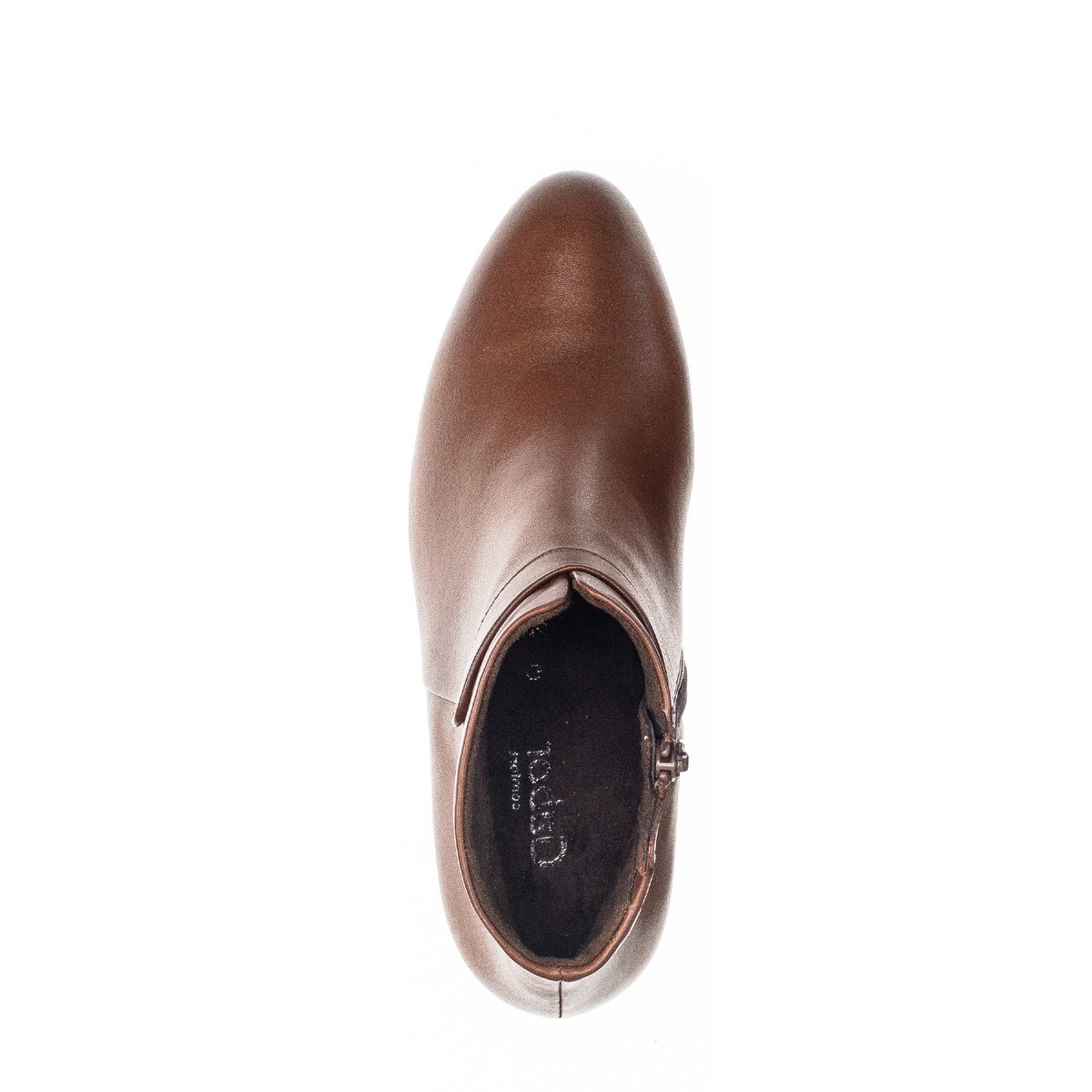 Bottines en cuir à talon décroché block sattel, GABOR