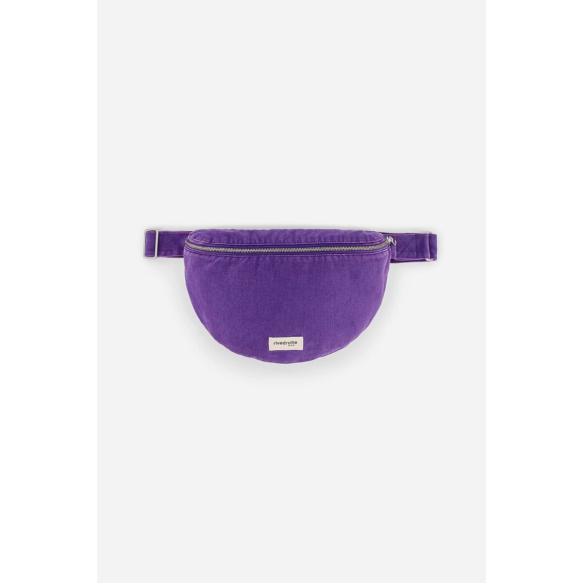 Custine XL Bum Bag with Zip Fastening purple, RIVEDROITE
