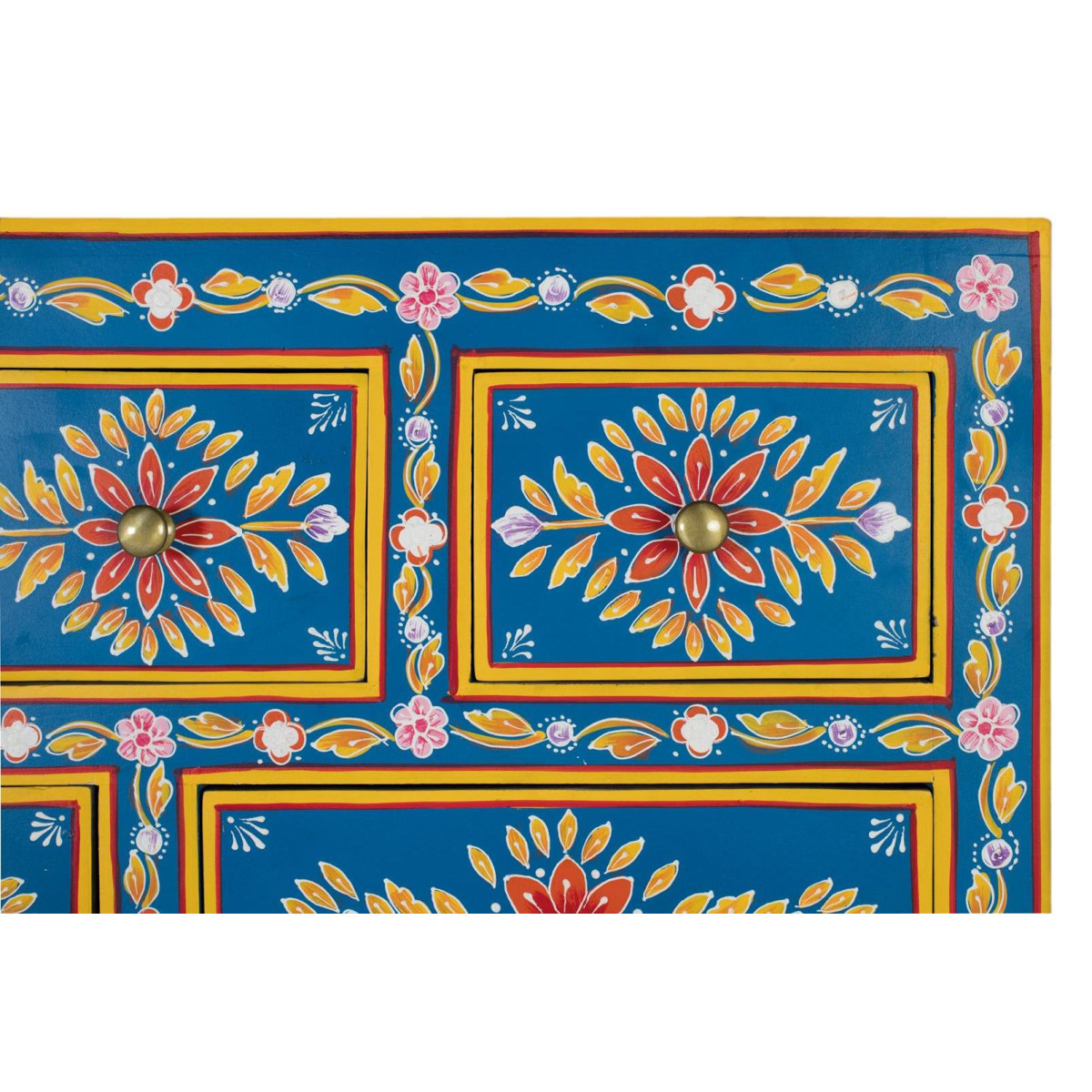Buffet multicolore, DECORATION D’AUTREFOIS