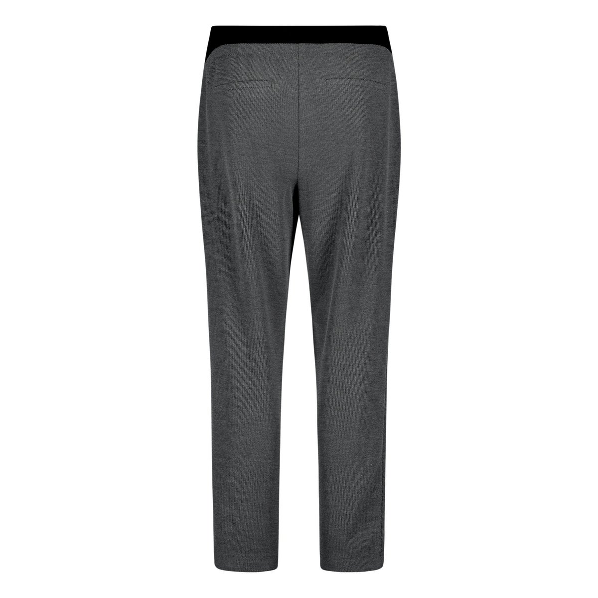 Pantalon à enfiler à motifs gris/noir, BETTY & CO