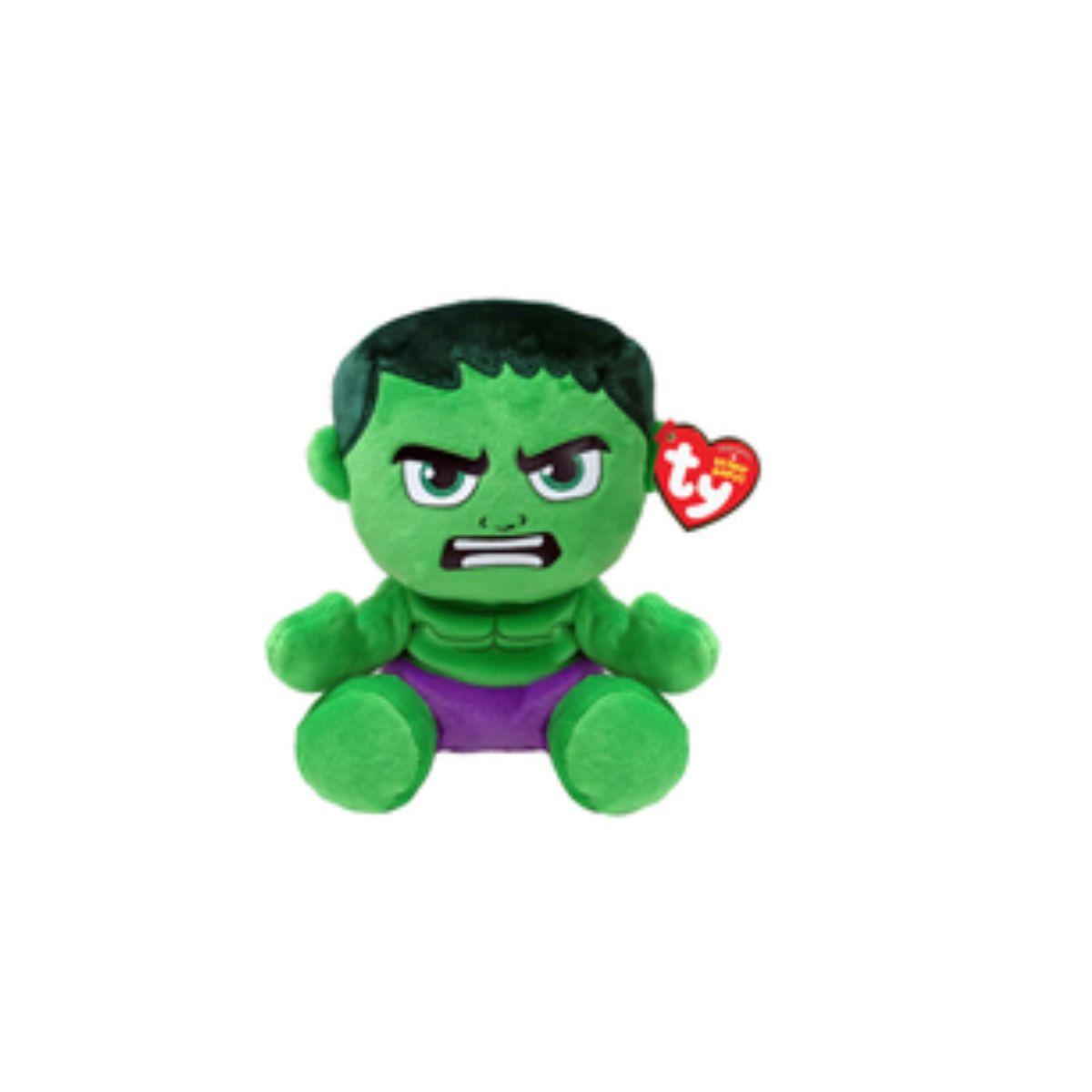 Hulk peluche soft Small vert, TY