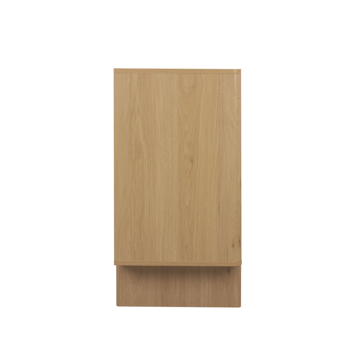 Buffet 3 portes formes arrondies OCTAVE bois clair, CALICOSY