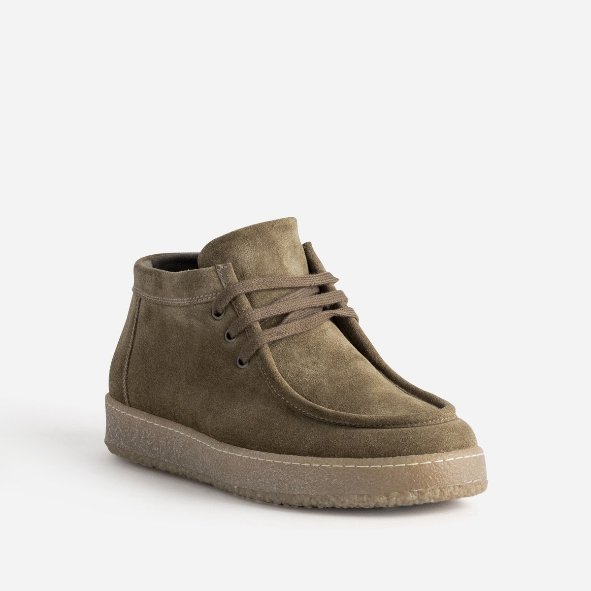 Boots en cuir LOUENN taupe, ERAM