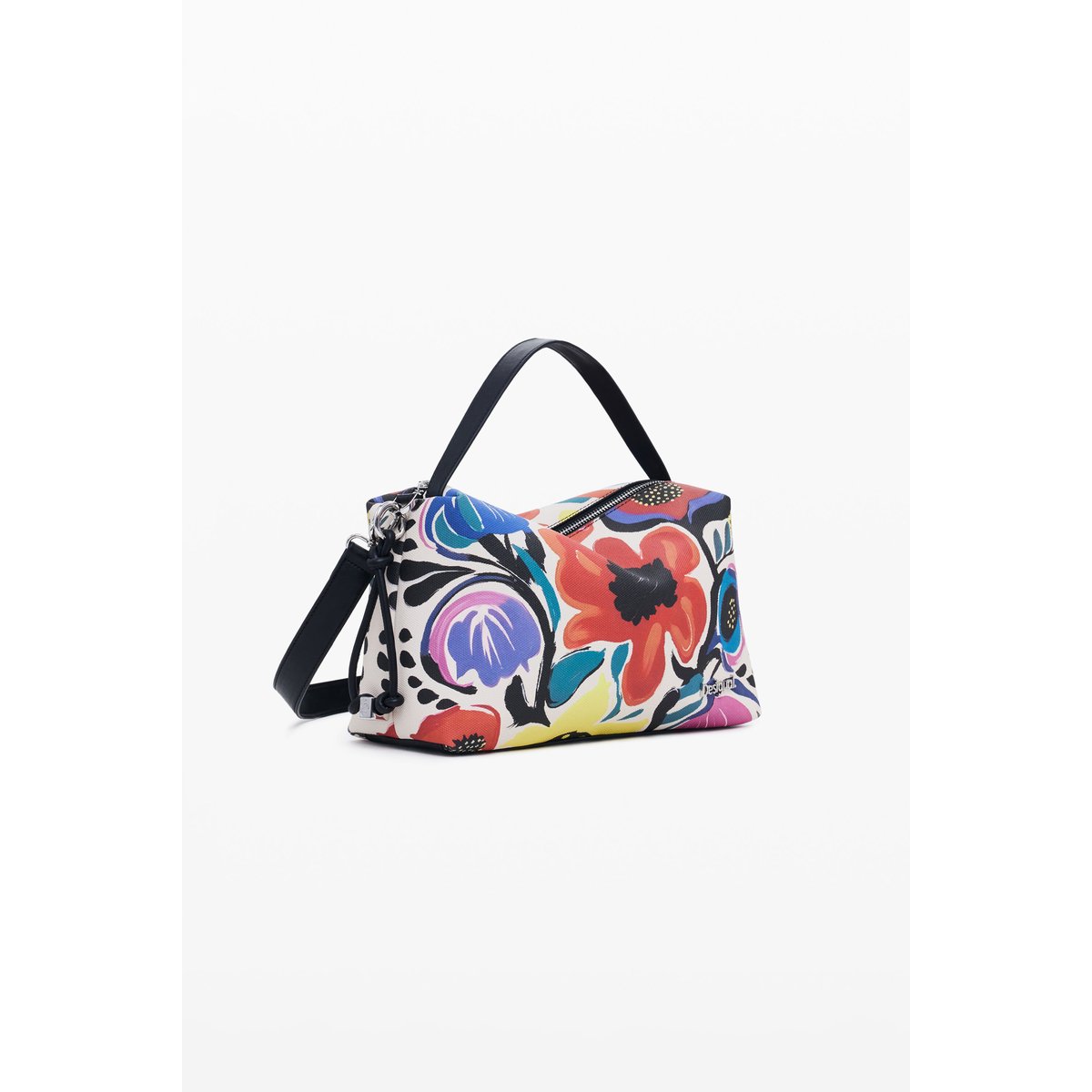 Sac à main à fleurs multicolore, DESIGUAL