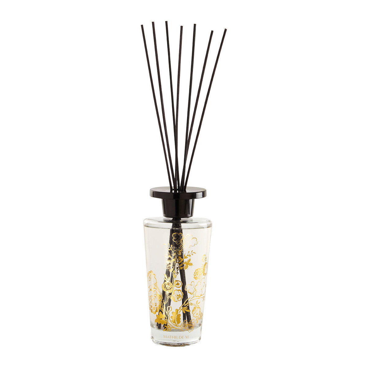 Diffuseur de parfum Bois de Cachemire TRÉSOR DE FLEURS transparent, MATHILDE M