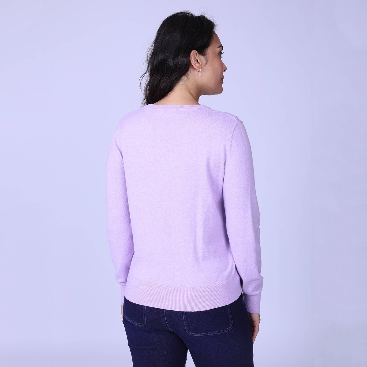 Pull Halexa lilas, MISE AU GREEN