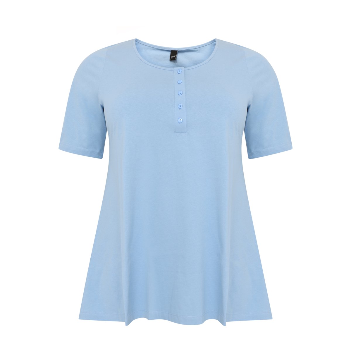 Tunique manches courtes bleu clair, YOEK