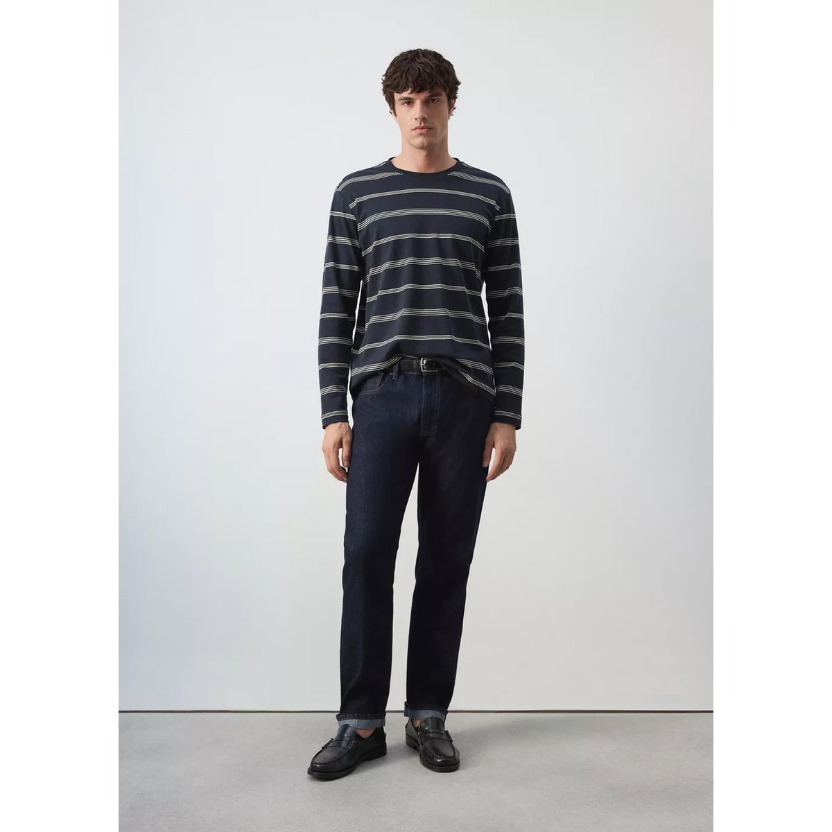 Jean regular fit 100 % coton bleu, MANGO MAN