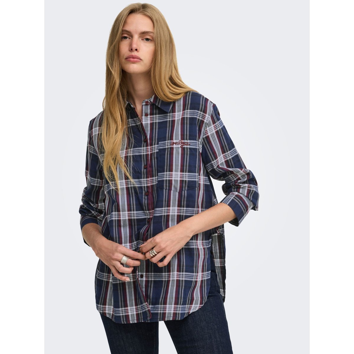Chemise navy blazer, ONLY