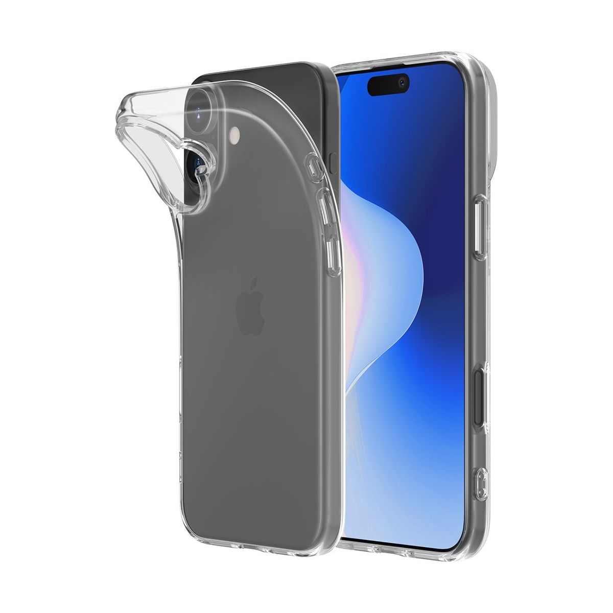 Coque iPhone 16 souple Made In France couleur unique, ESSENTIEL B