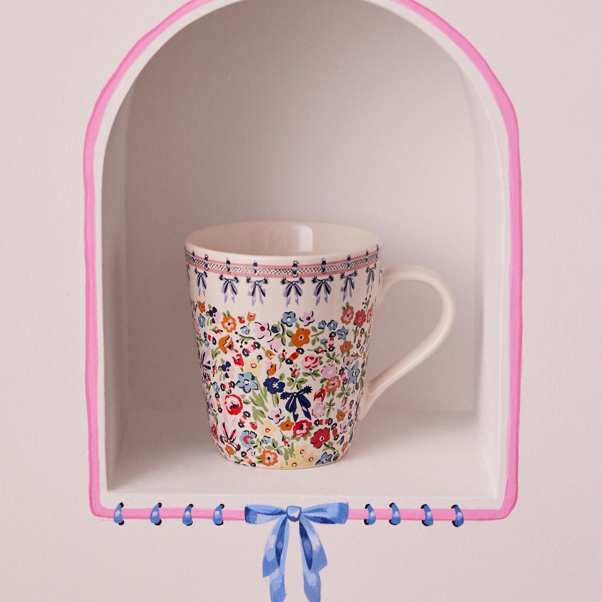 Harmony Ditsy Bow Stanley Mug multi-coloured, CATH KIDSTON