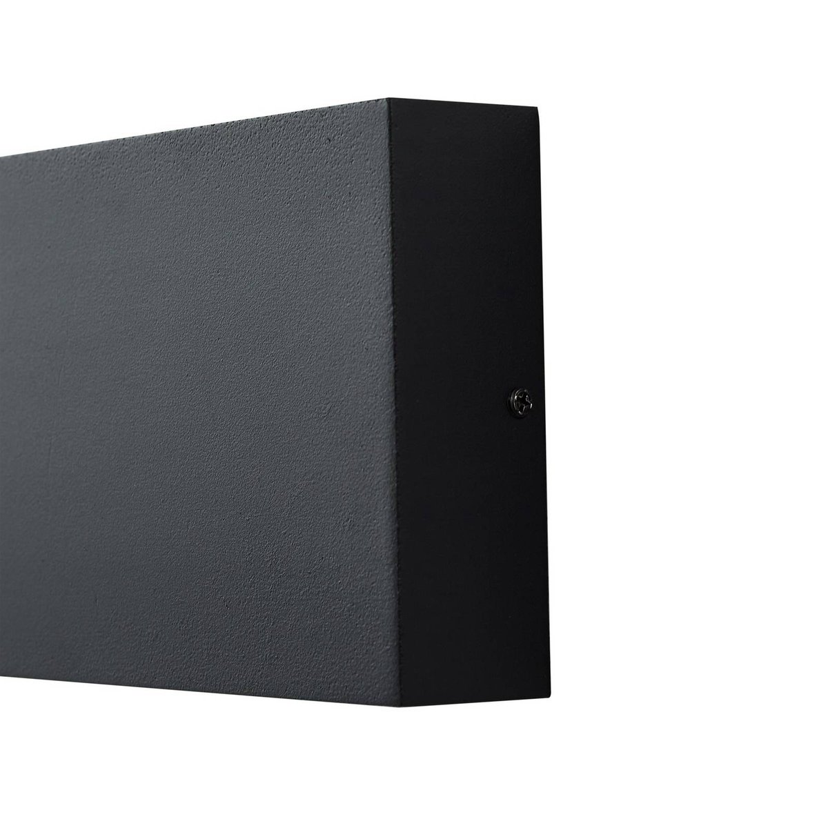 Applique extérieure en aluminium moderneLED noir, transparent, LINDBY