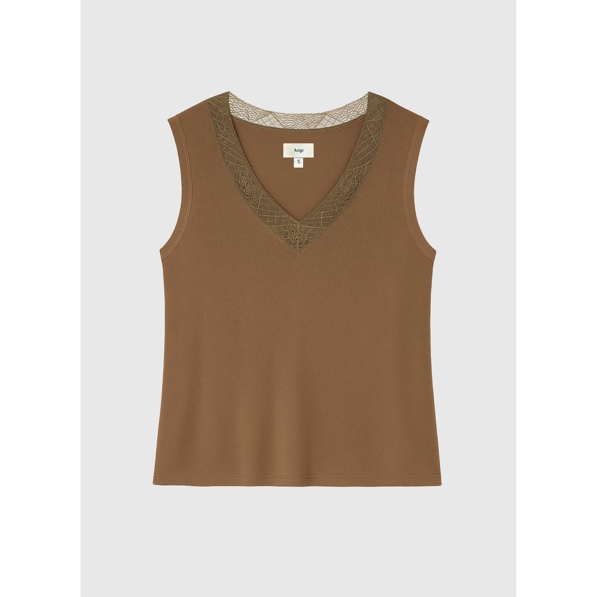 Debardeur ASTURIE olive, AN'GE
