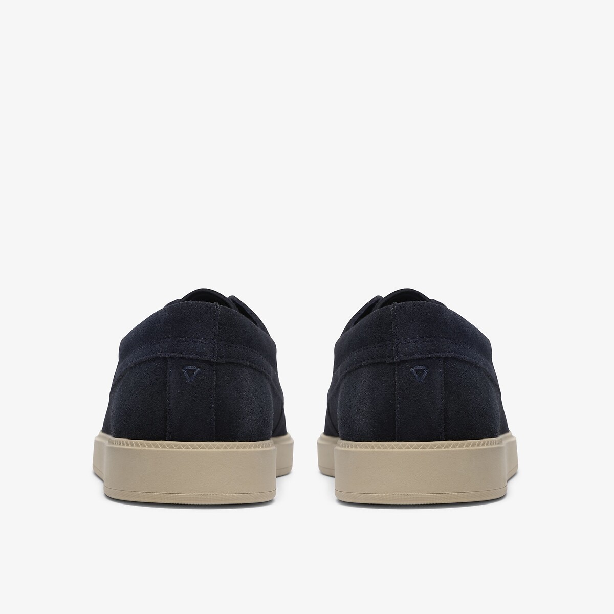 Derbies bateau en cuir suédé Lockford Boat bleu marine, CLARKS