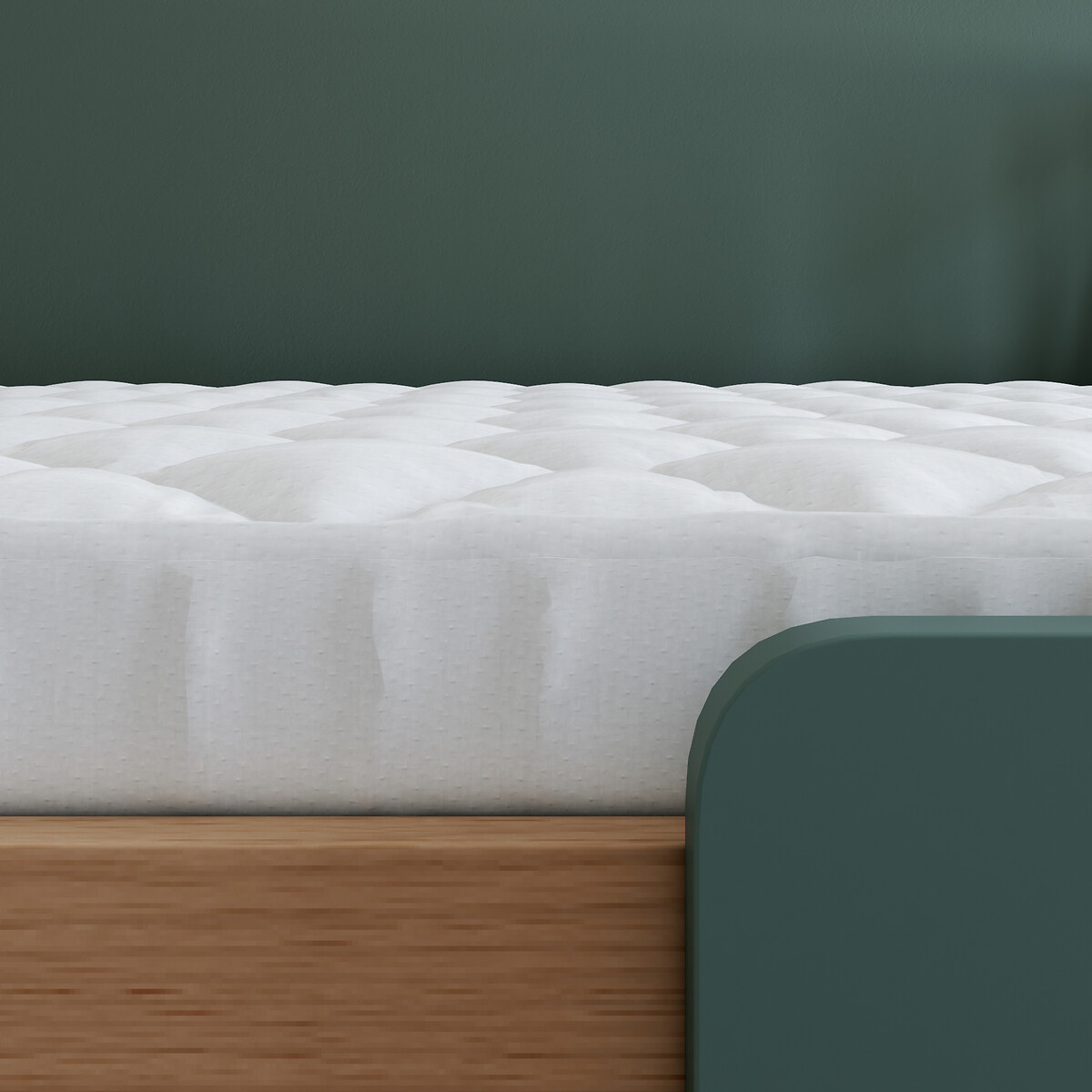Matelas enfant mousse en 2 parties pour lit évolutif blanc, LA REDOUTE INTERIEURS