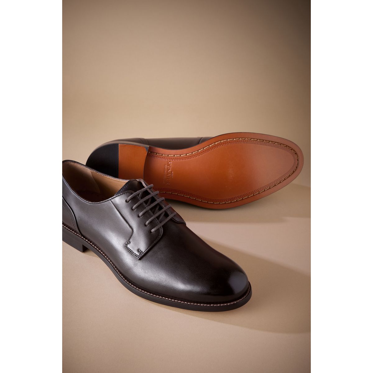 Chaussures derby avec semelle marron, NEXT