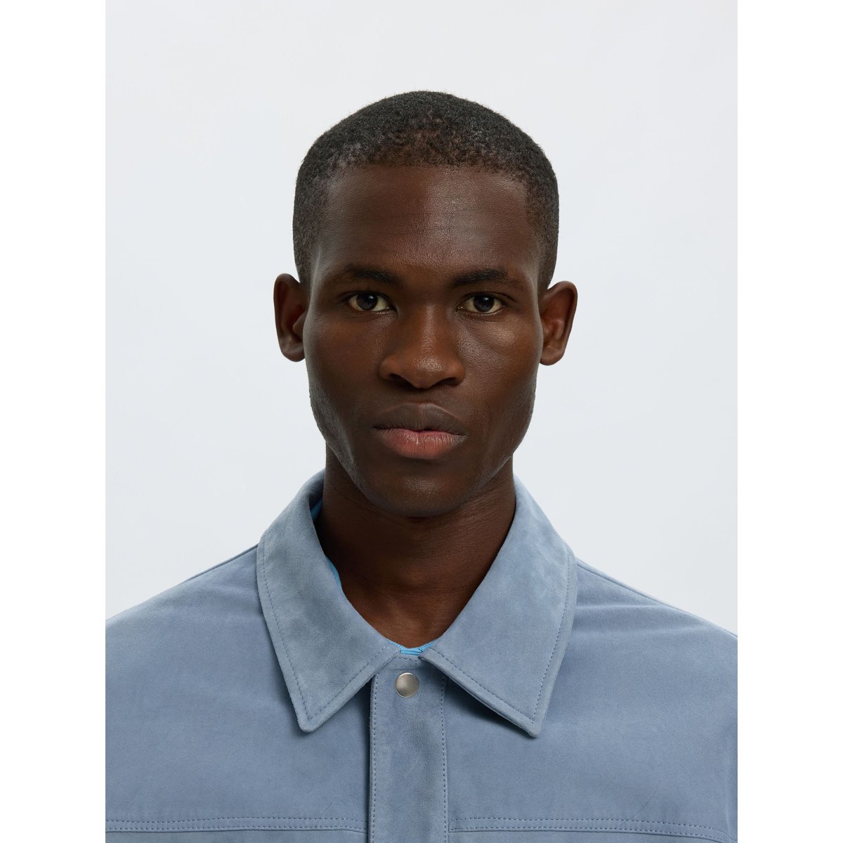 Veste gris - blue mirage1, SELECTED