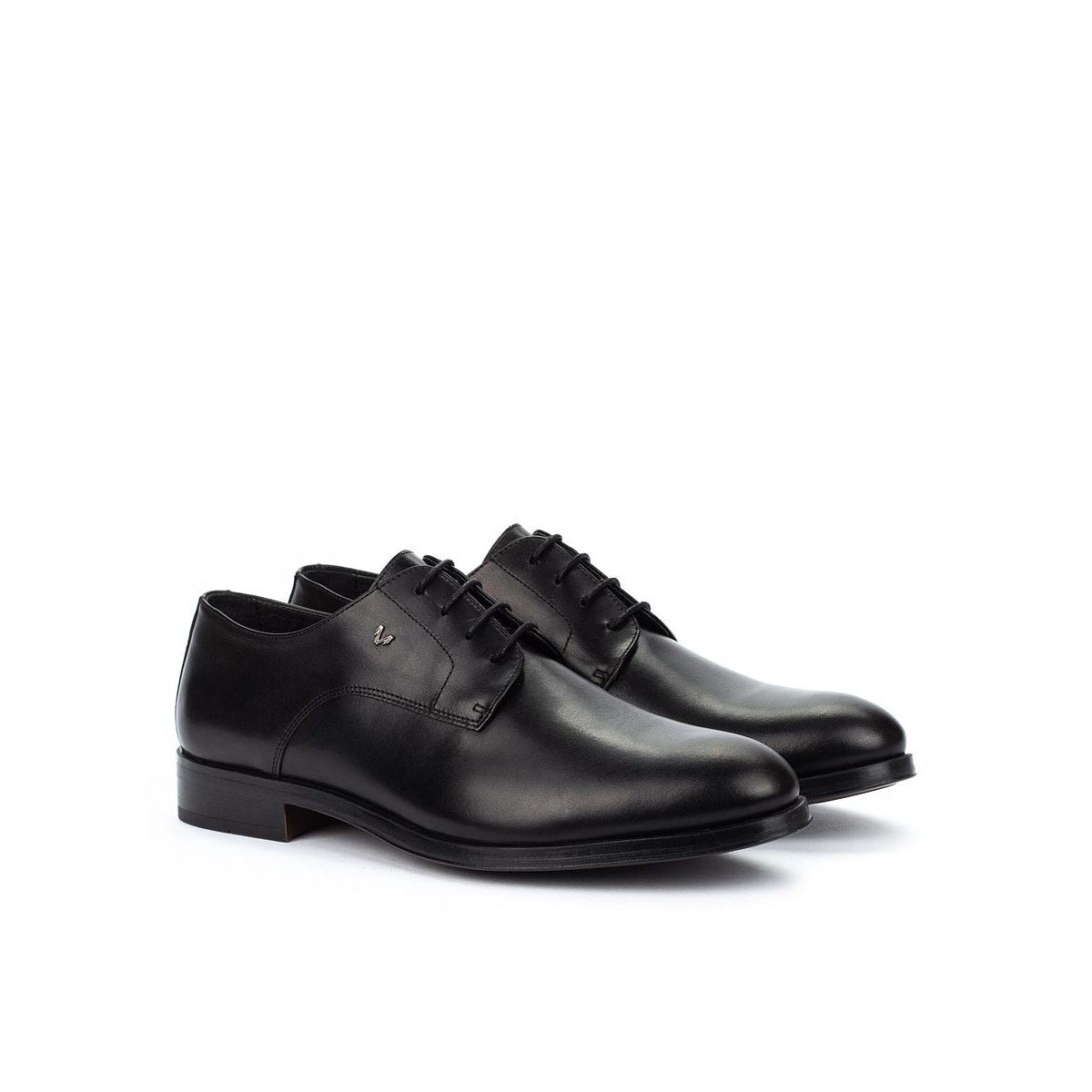 Chaussures à lacets cuir Empire black, MARTINELLI