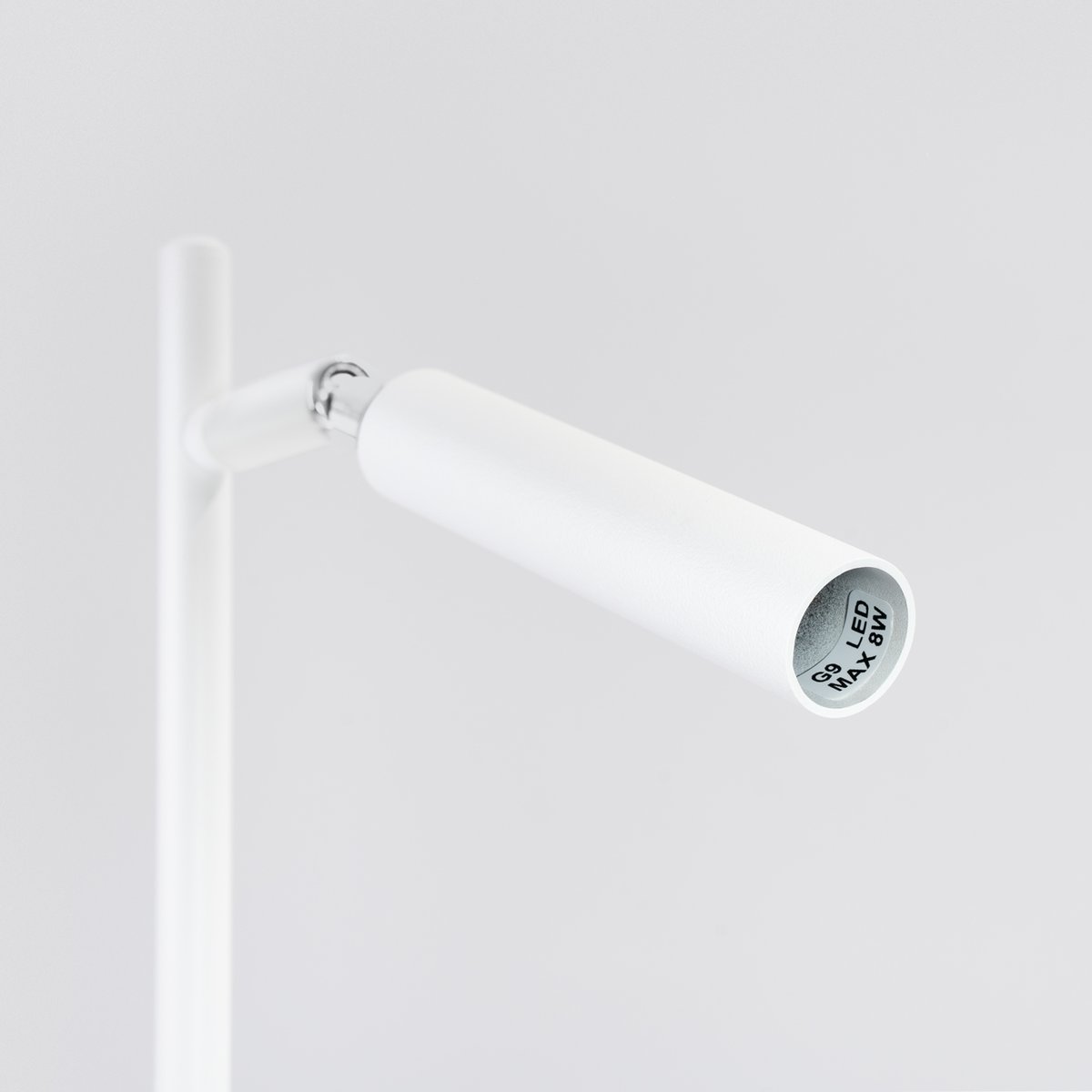 Lampe à poser Acier Blanc G9 1 Pastelo blanc, EDEN