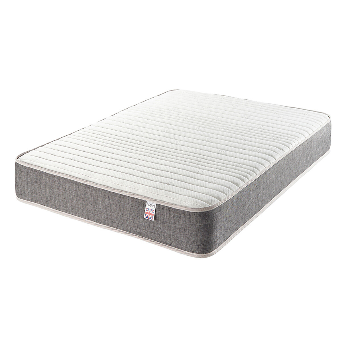 Pocket + 1000 Value 5 Layer Mattress white, ASPIRE
