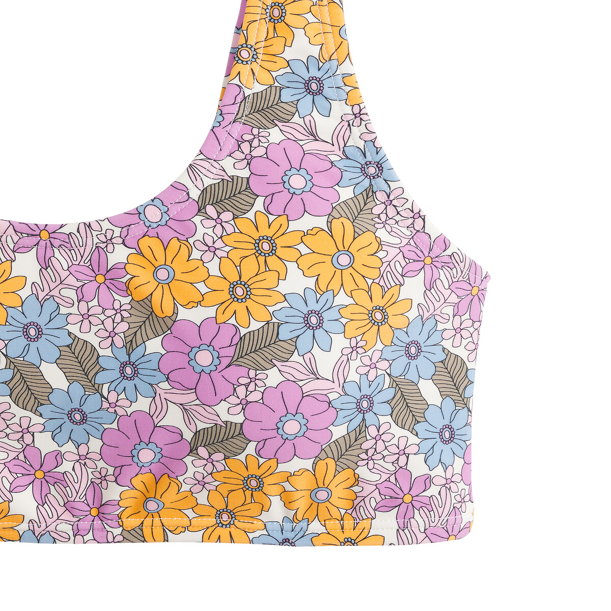 Floral Print Bikini printed, LA REDOUTE COLLECTIONS
