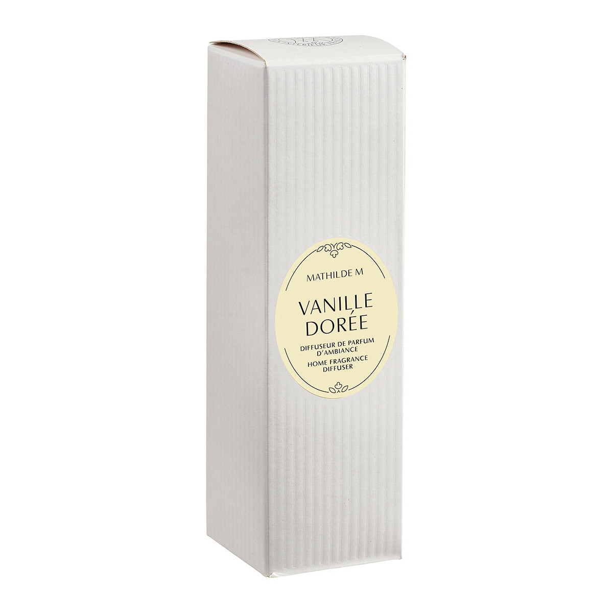 Diffuseur de parfum d'ambiance Vanille Dorée transparent, MATHILDE M