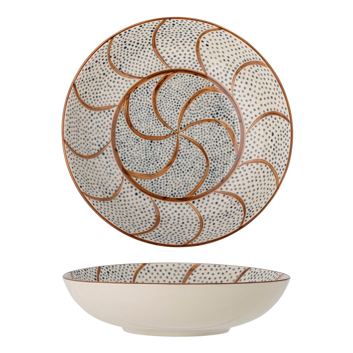 Bol en grès D32 HEIKKI marron, BLOOMINGVILLE
