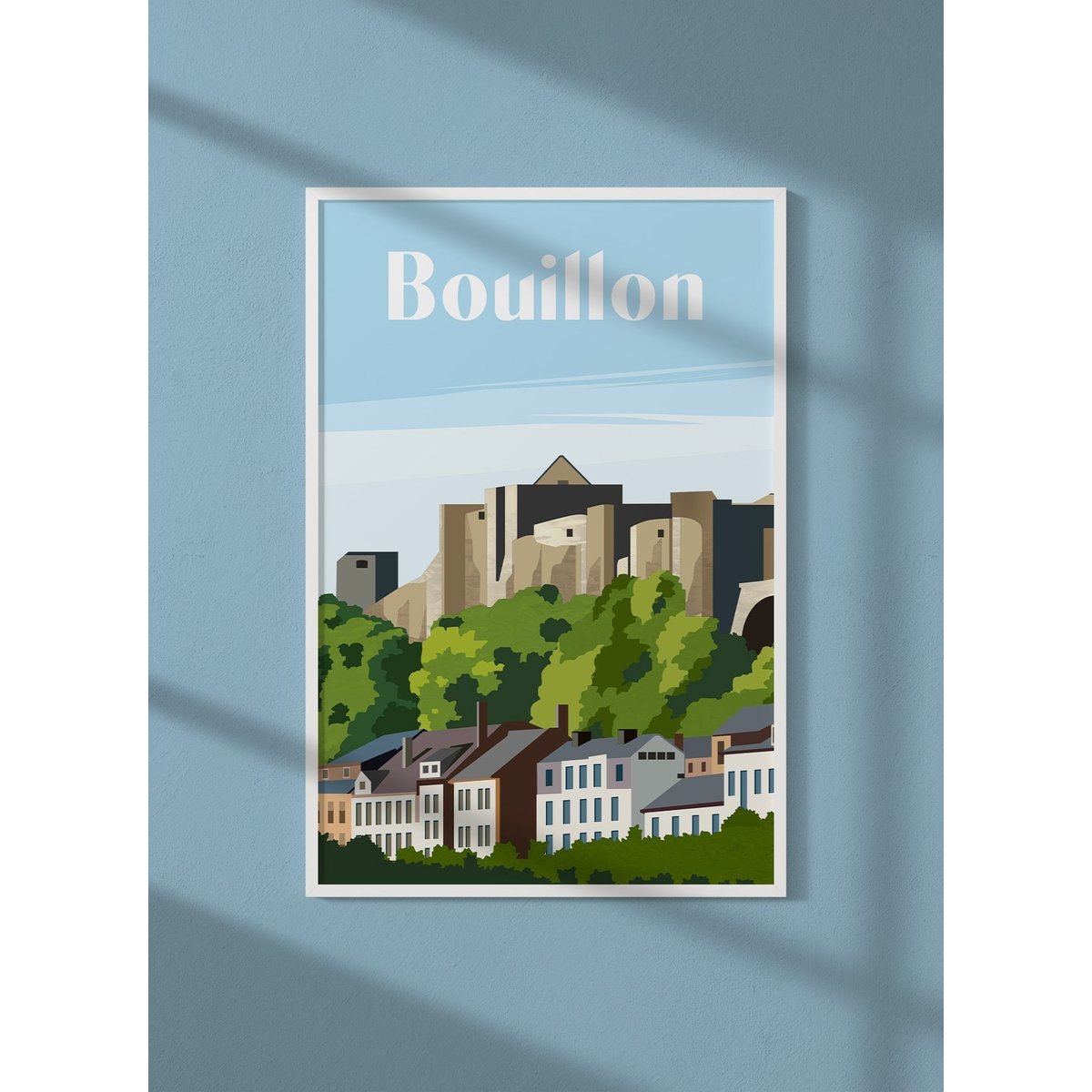 Affiche ville Bouillon blanc, L'AFFICHERIE