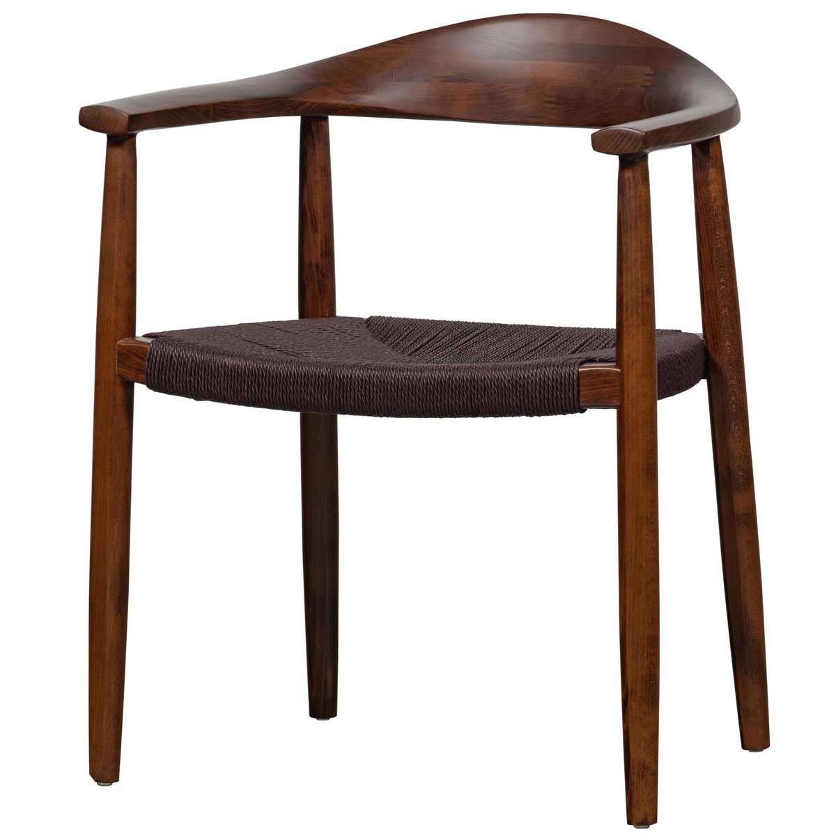 Lot de 2 chaises de table en hêtre EMBRACE marron, VTWONEN