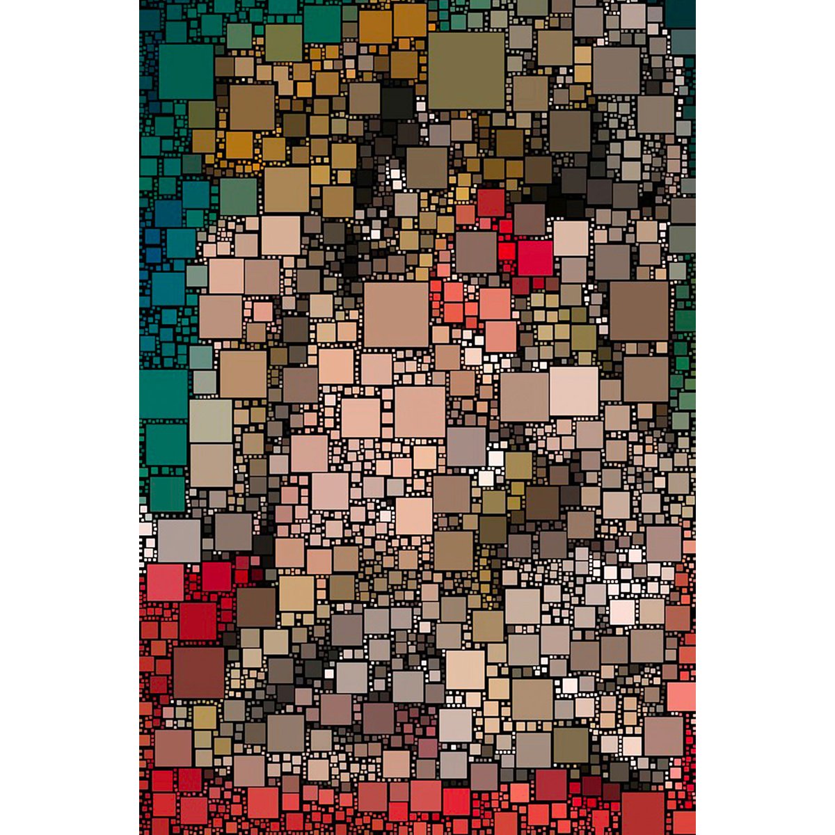 Tableau vitraux king's college tableau alu dibond, HEXOA