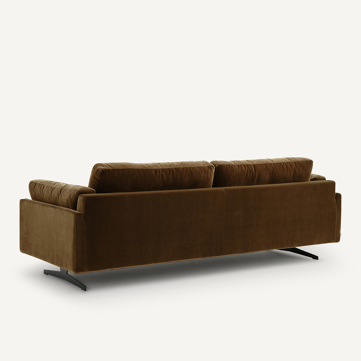 Canapé velours, César bronze, AM.PM