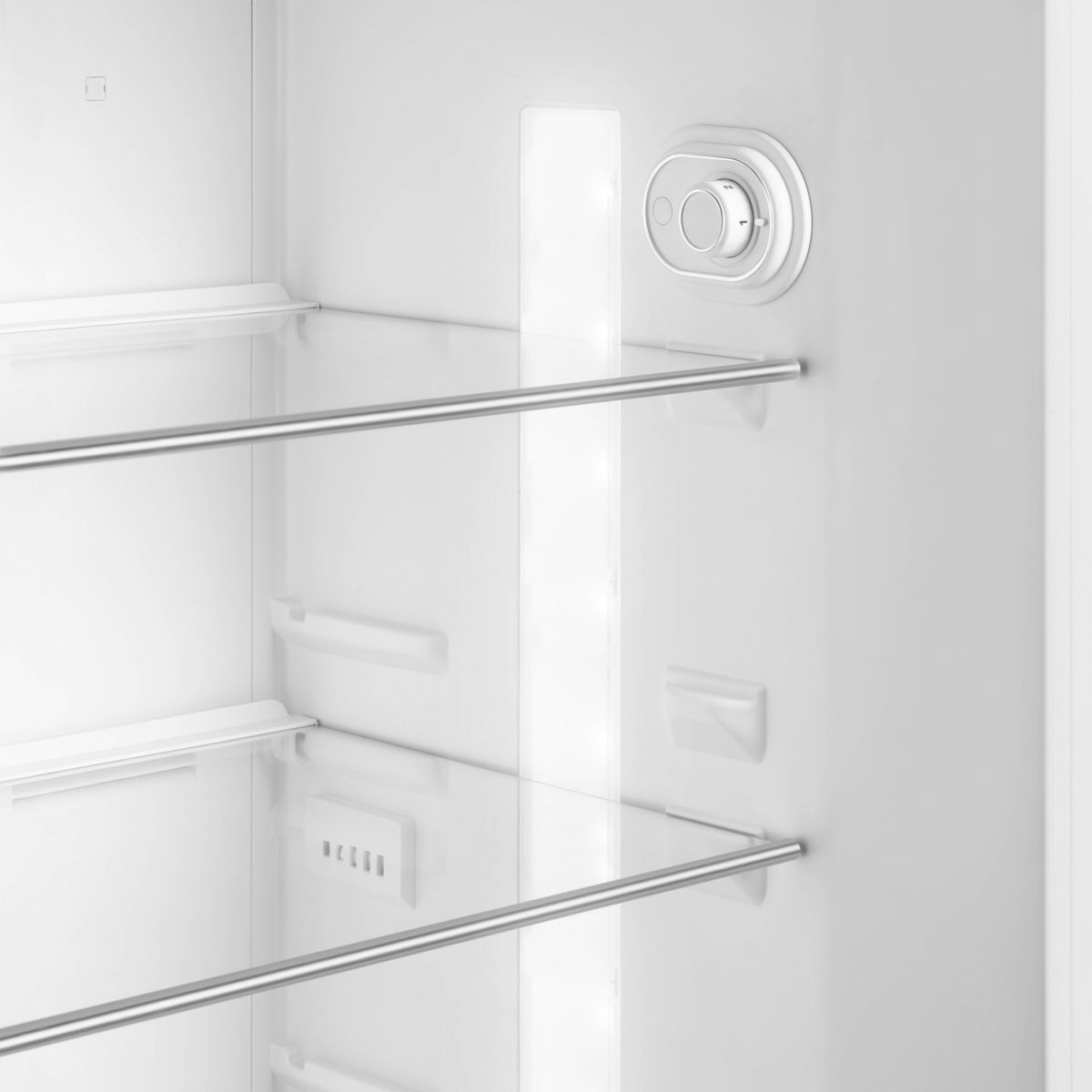 Réfrigérateur 2 portes poignée à gauche FAB30 noir brillant, SMEG