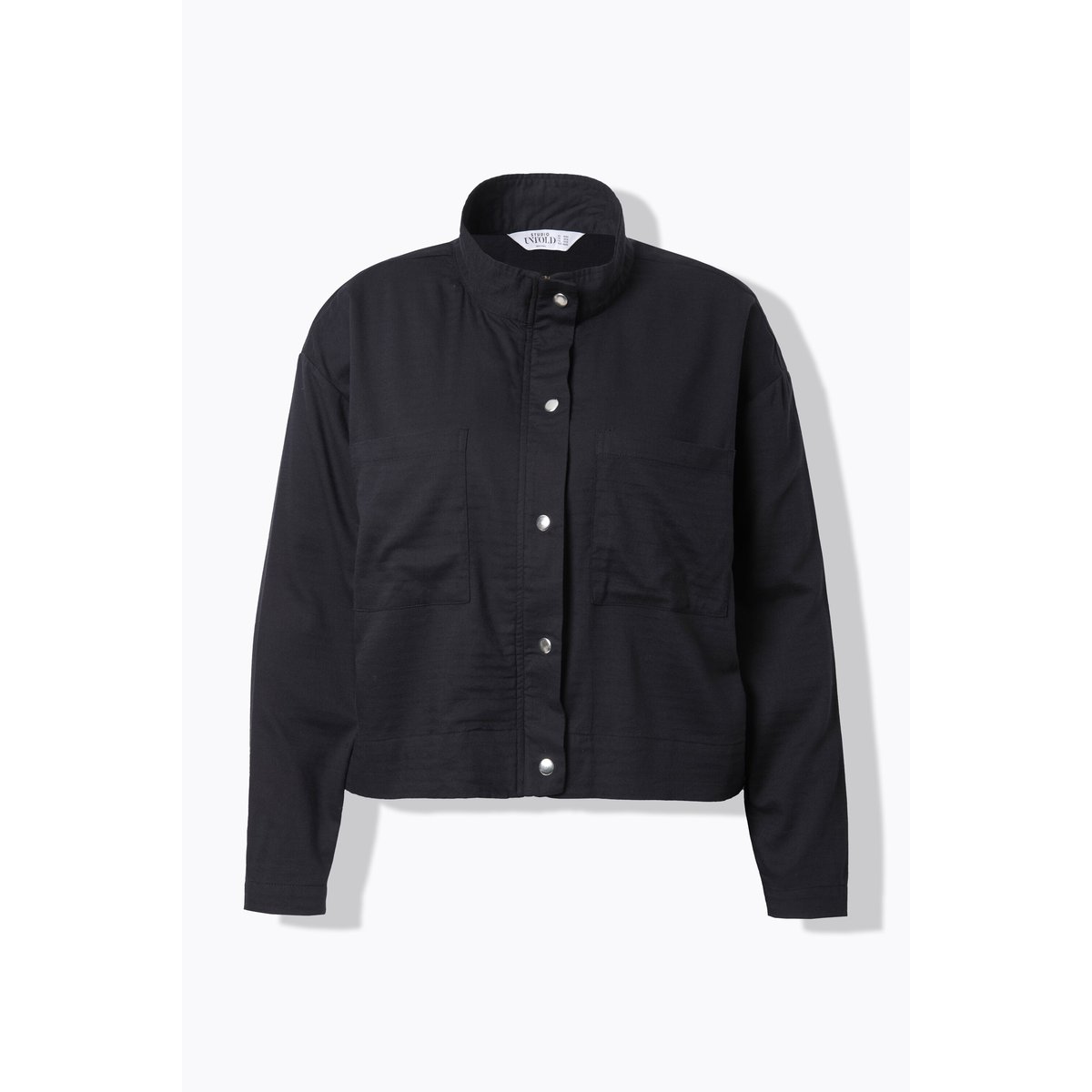 Veste en lin mélangé, coupe Boxy Shape noir, STUDIO UNTOLD